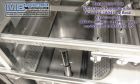 Profesionální myčka skla a nádobí ETS 15 ELFRAMO průběžná v rohovém provedení s ukázkou kvality materiálu a technického řešení