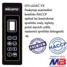 Průběžná myčka CE24 F VE ovladač VE pro kontrolu HACCP a komplexní možnost nastavení a sledování provozních parametrů