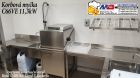 Průběžná myčka C66VE s mycí pumpou 1,5kW a celkovým příkonem 11,3kW/400V