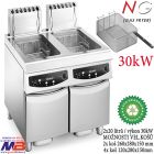 Plynová fritéza NG M200 200 s mechanickým ovládáním výkon 30kW