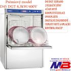 Profi myčka nádobí a skla D45DGT s celkovým příkonem 8,3kW/400V. Prémiový model podstolové myčky D45DGT