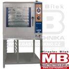 Elektrický konvektomat LAINOX řady X, model HME 061 X s podstavcem pro uložení gastronádob a automatického změkčovače
