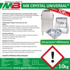 Tekutý oplachový prostředek MB CRYSTAL UNIVERSAL®10kg do profi myček s integrovanými dávkovacími čerpadly