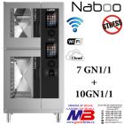 NAEB 171R konvektomat Lainox Naboo, kombinace kapacity 7GN1/1 a 10GN1/1, bojlerové konvektomaty