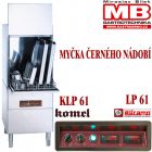 Elektrická myčka černého nádobí max.výška nádobí 680 mm max.10,5kW/400V. Model KLP61 KOMEL od výrobce ELFRAMO