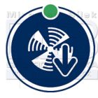 Dvě rychlosti otáček ventilátoru zajistí dvojí možnost rychlosti proudění teplého vzduchu VR01