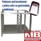 Podstavec jednosekcový pod konvektomat s kapacitou gastronádob 7 ks 1/1 hloubky 65mm ESP071