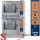 Elektrický konvektomat Lainox Heart 2x7GN2/1, 2x14xGN1/1 70 mm bojler 2x21kW/400V HME142S