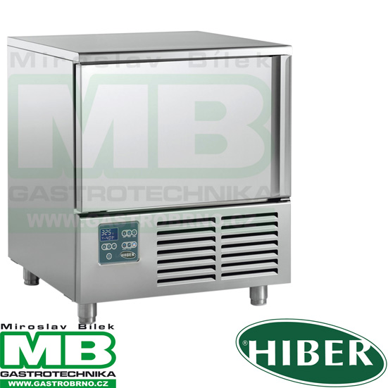 Šokový zchlazovač 1200W, šoker HIBER kapacita 5xGN1/1 RCR051S