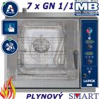 Plynový konvektomat LAINOX SMART 7xGN1/1 10kW SVG071S