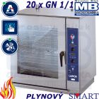 Plynový konvektomat LAINOX 20xGN1/1 27kW SVGA20S