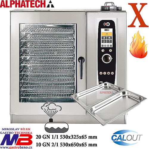 GGMT20X Alphatech LAINOX GAS GASTROSTEAM