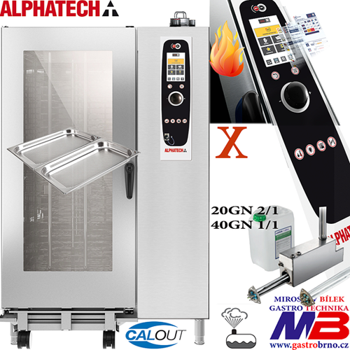 GGMT40X Alphatech LAINOX GAS GASTROSTEAM