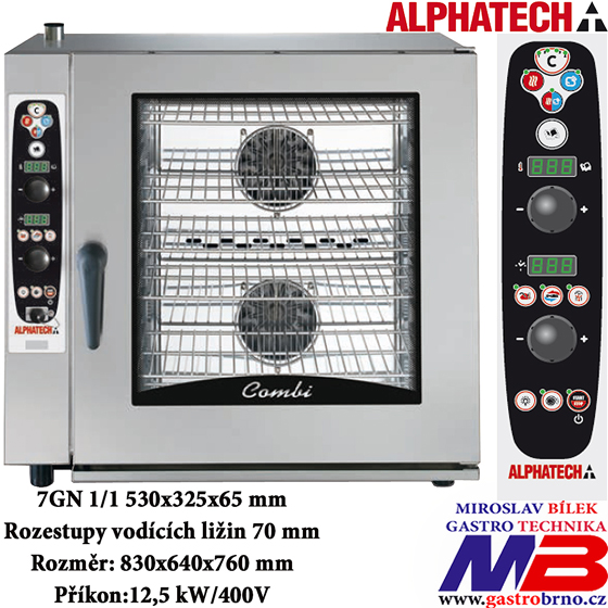 Konvektomat Alphatech REV 071 S READY LAINOX