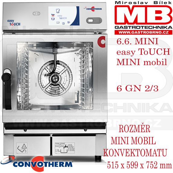 Convotherm 6.06 MINI EASY TOUCH mobilní