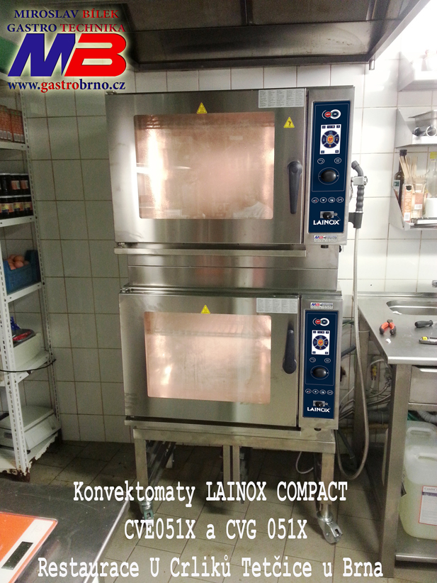 Konvektomat LAINOX COMPACT CVE 051X a CVG 051X