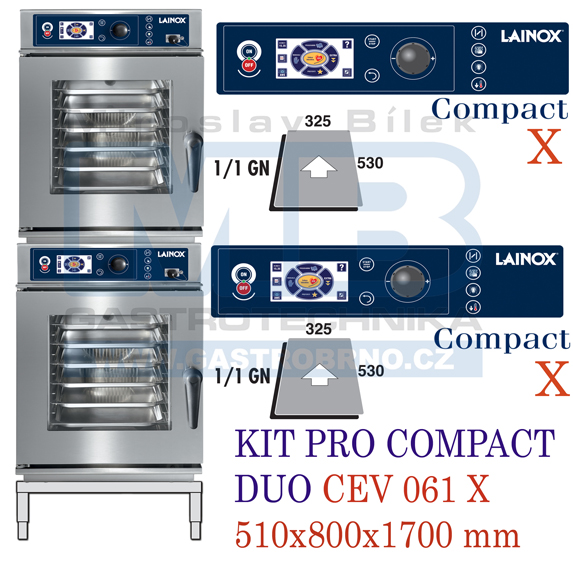 KONVEKTOMAT CEV 061 X KIT COMPACT