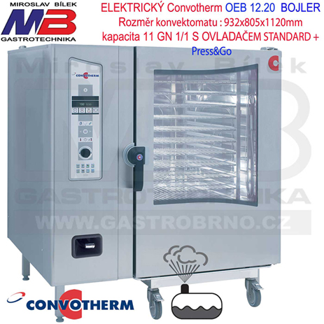 OEB 12.20. CONVOTHERM STANDARD BOJLEROVÝ 24 GN 1/1 OEB 12.20. CONVOTHERM STANDARD 24 GN 1/1