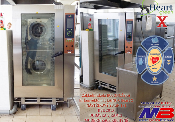LAINOX KVE201X HEART GREEN 20 GASTRONADOB