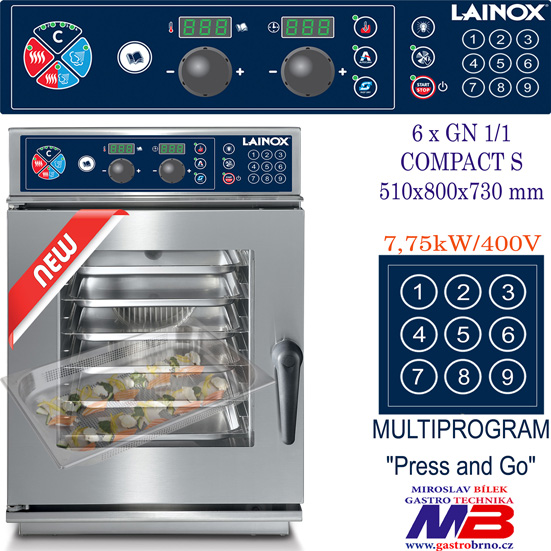 CEV061S KONVEKTOMAT LAINOX COMPACT MINI