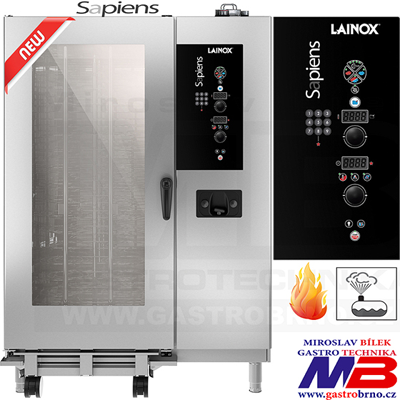 Plynový bojlerový konvektomat LAINOX SAPIENS SAGB202 Plynový konvektomat LAINOX SAPIENS SAGB202