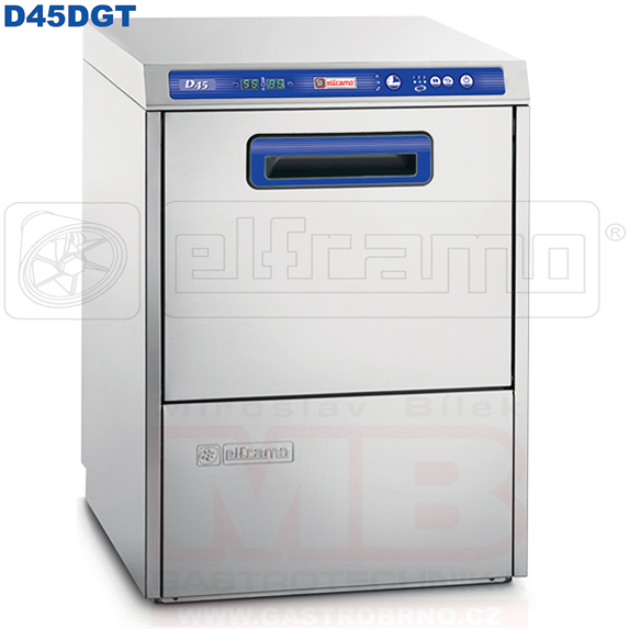 Profi myčka nádobí a sklad D 45 DGT ELFRAMO PROFI MYČKA NÁDOBÍ D 45 DGT