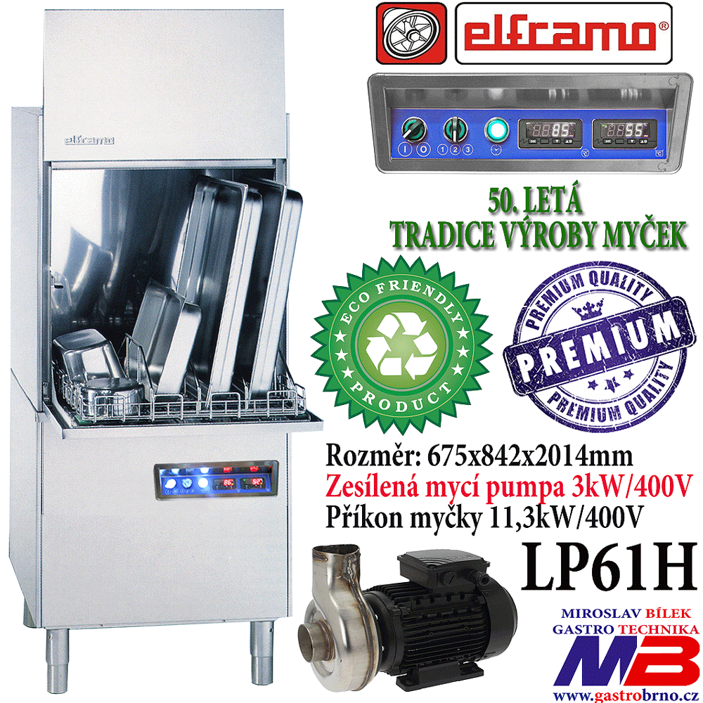 Mycka cerneho nadobi LP61H