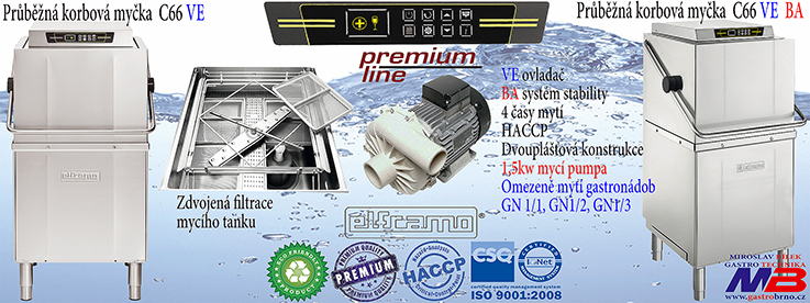 Prubezne mycky C66VE a C66VE BA