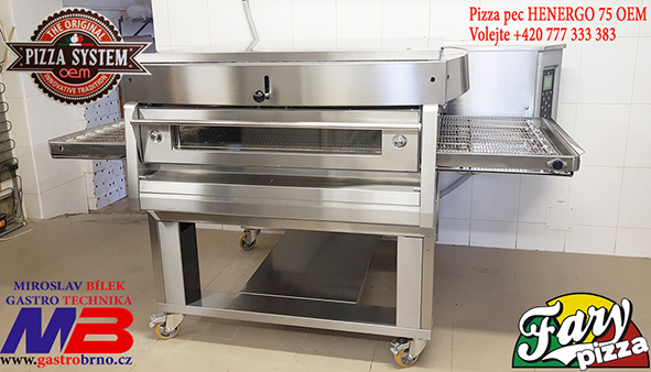 Pizza pec Henergo 75 OEM výrobna Fara pizza Liberec Pizza pec Henergo 75 OEM Fara pizza Liberec