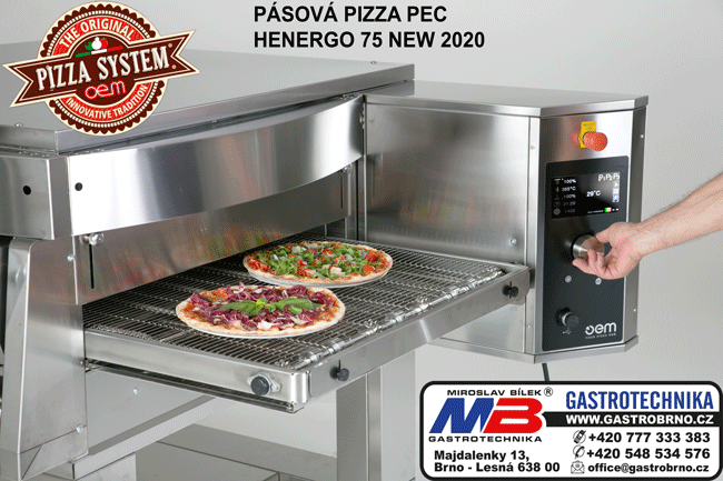 Pasova pizza pec Henergo HV75 LCD