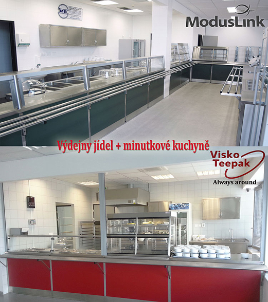 Výdejny jídel v CTParku v Brně ModusLink a ViskoTeepak Výdejny jídel Brno